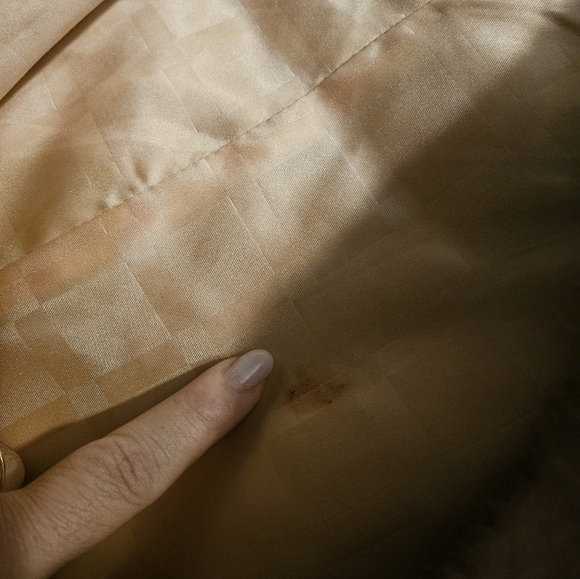 Vintage 80s Montgomery Wards faux fur over the shoulder crop poncho jacket coat - Picture 11 of 11